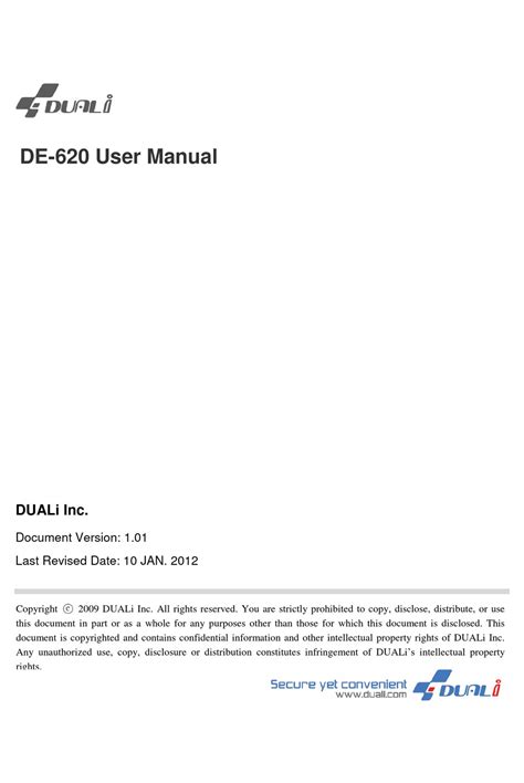 de 620 duali manual